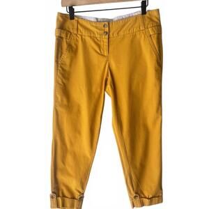 Lands' End Women's Casual Pants - Bright Orange, Size 4